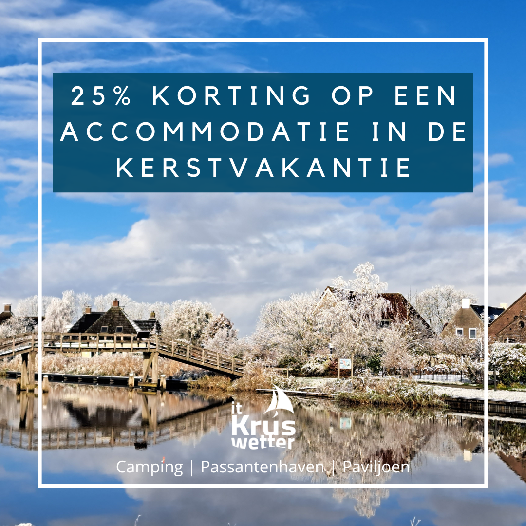 kerstvakantie korting friesland